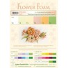 LeCrea - Flower Foam assort. 3, 6 sheets A4 salmon 25.4070 0.8mm