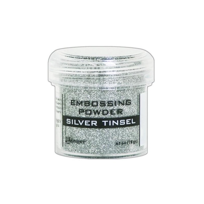 Ranger Embossing Powder 34ml - silver tinsel EPJ60437