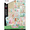 Ciao Bella SOUND OF SPRING DOUBLE-SIDED CREATIVE PAD A4 9/PKG