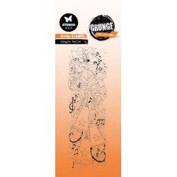 Studio Light Clear Stamp Grunge Collection nr.311  148x52,2mm