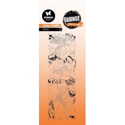 Studio Light Clear Stamp Grunge Collection nr.312  148x52,2mm