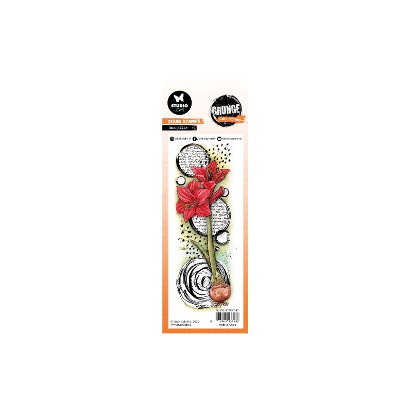 Studio Light Clear Stamp Grunge Collection nr.313  210x74mm