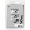 Happy Moments wax Lack och sigill 1 Set, Dia. 17 mm, svart