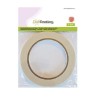 CraftEmotions Double-sided adhesive tape "Vit" Tejp 9 mm 20 MT 1 RL
