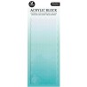 Studio Light • Essentials acrylic block for clear and cling stamps with grid 22x9x0,8cm Nr.01
