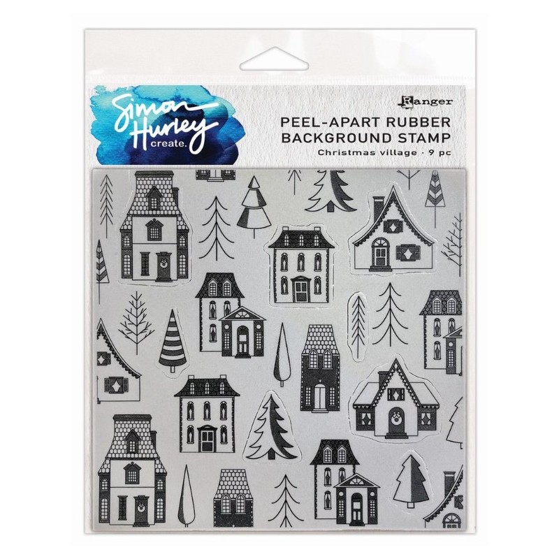 Ranger • Simon Hurley create. Background Stamp Christmas Village