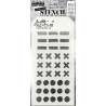TIM HOLTZ LAYERED STENCIL “Markings” 10x21cm