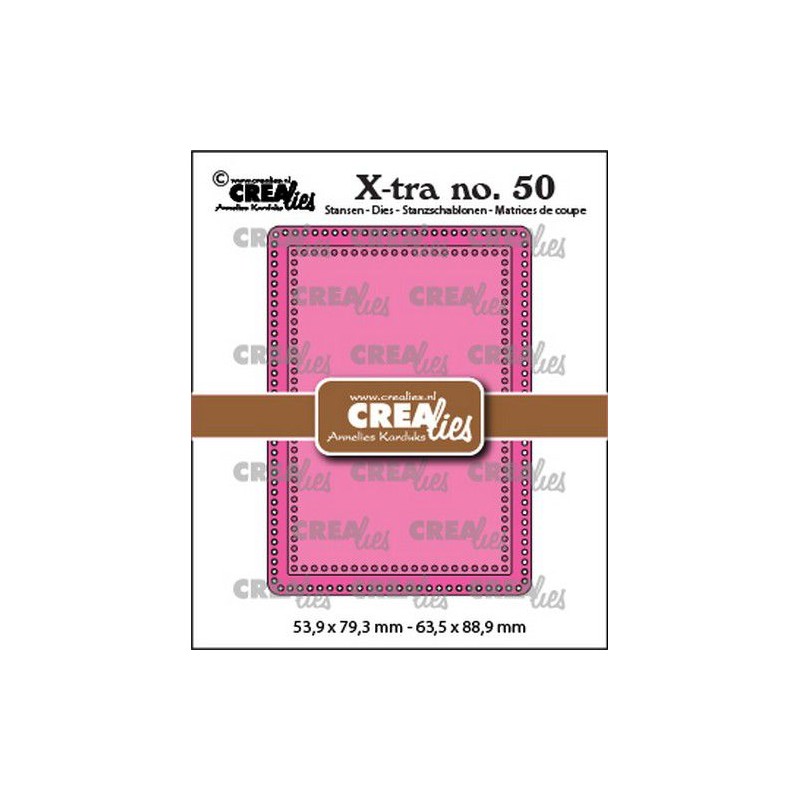 copy of Crealies X-tra no. 03 ATC Die (Fyrkant med rundade hörn)  K