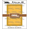 copy of Crealies X-tra no. 03 ATC Die (Fyrkant med rundade hörn)  K