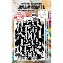 AALL & Create Stamp Inky Numbers  7,3x10,25cm