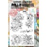 AALL & Create Stamp Lotus Clusters no.441 14,6x20cm Bipasha BK