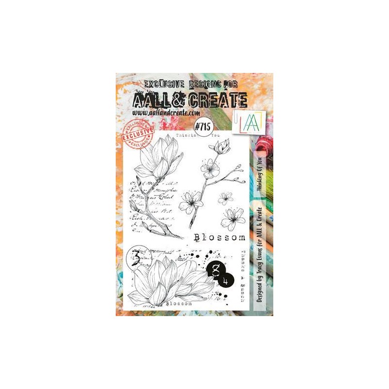 copy of AALL & Create Stamp At One with Nature  7,3x10,25cm