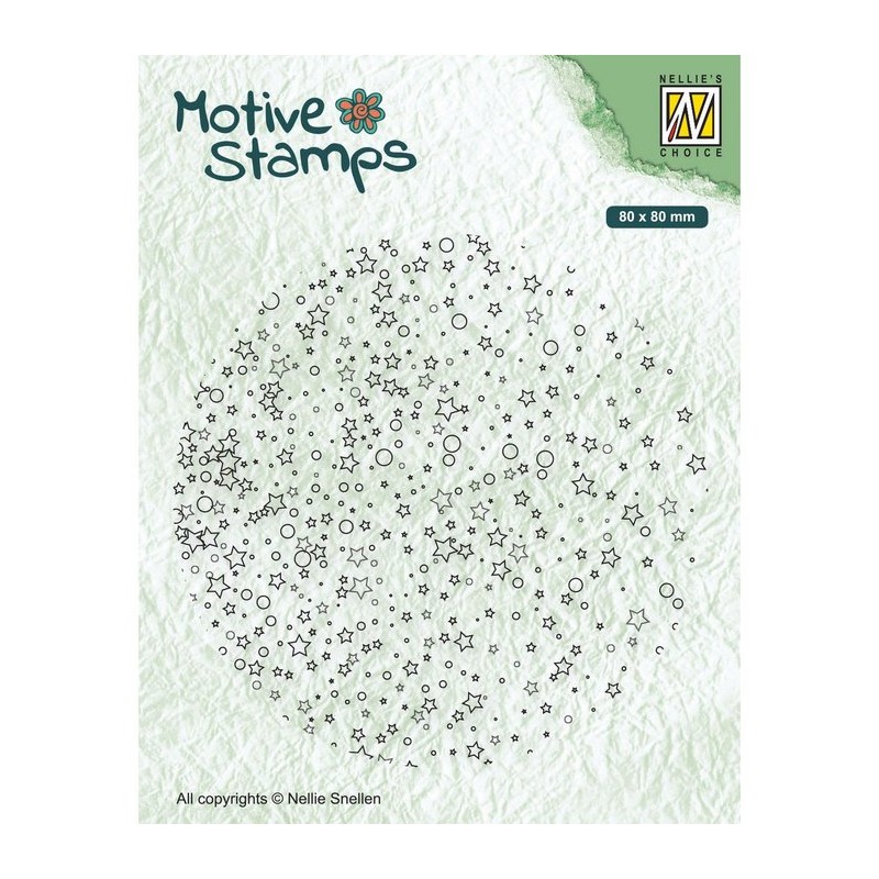 Nellie Snellen • Motive Clear Stamps Stars Round