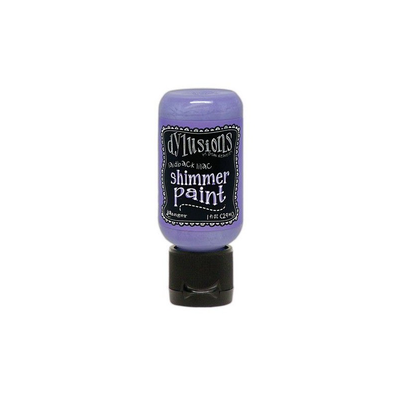 Ranger Dylusions Shimmer Paint Flip Cap Bottle - Laidback Lilac  Dyan Reaveley