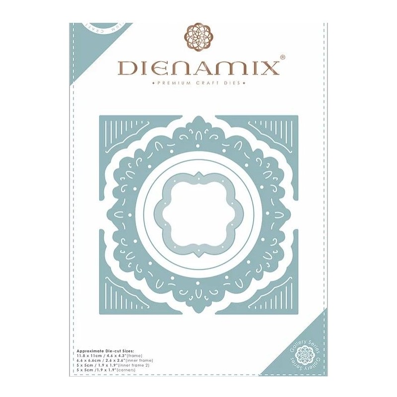 Craft Consortium Dienamix - Ornate Circle - Cutting Die :