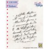 Nellie Snellen • Motive Clear Stamps Texture Writing text stämpel