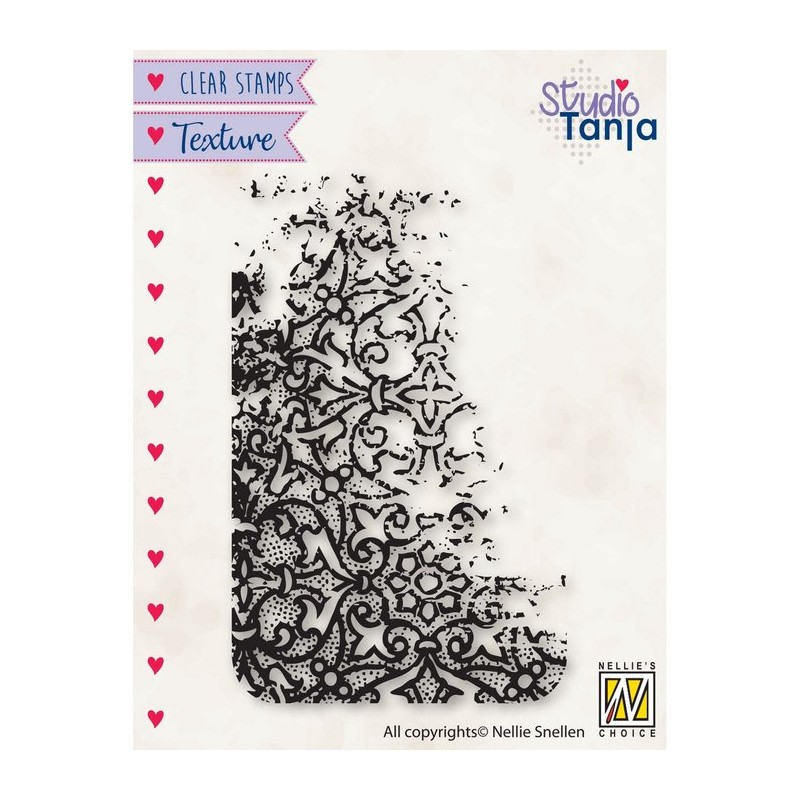 Nellie Snellen • Motive Clear Stamps Texture French Lilies