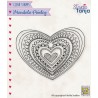 Nellie Snellen • Mandala's Paisley Motive Clear Stamps Heart