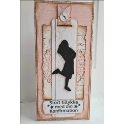 Barto Design Dies "Girl" 4x9cm