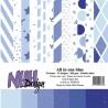 NHH Paperpad 15x15cm "All in one - Blue" NHHP301