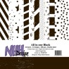 NHH Paperpad 15x15cm "All in one - Black" NHHP309