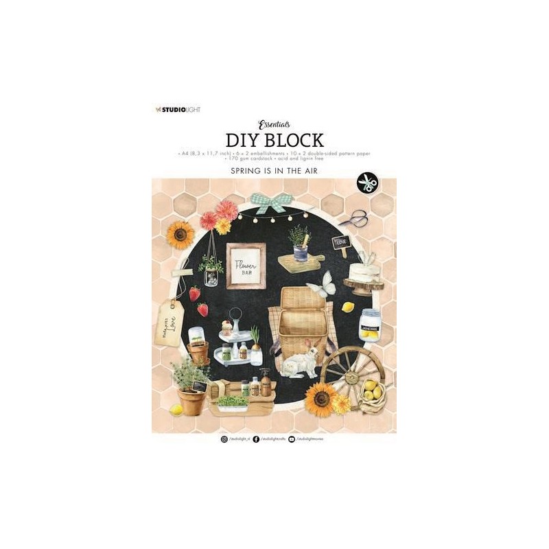 Studio Light DIY Block Essentials nr.39 SL-ES-DCB39 A4