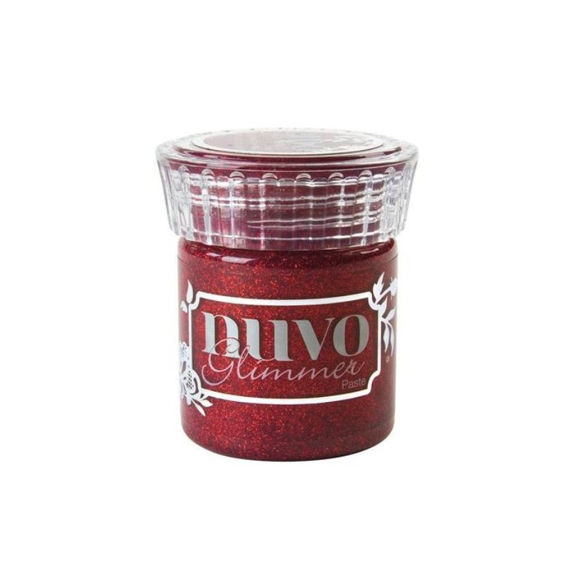 Nuvo Glimmer paste "Garnet Red" 50ml