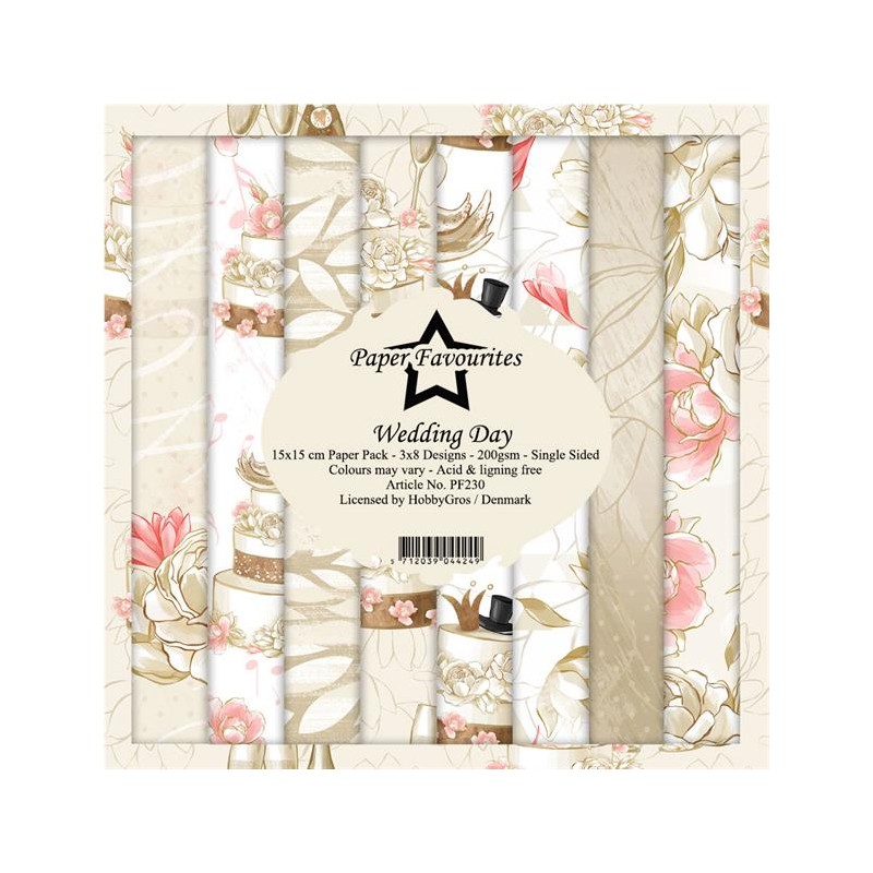 Paper Favourites Paper Pack "Wedding Day" PF230