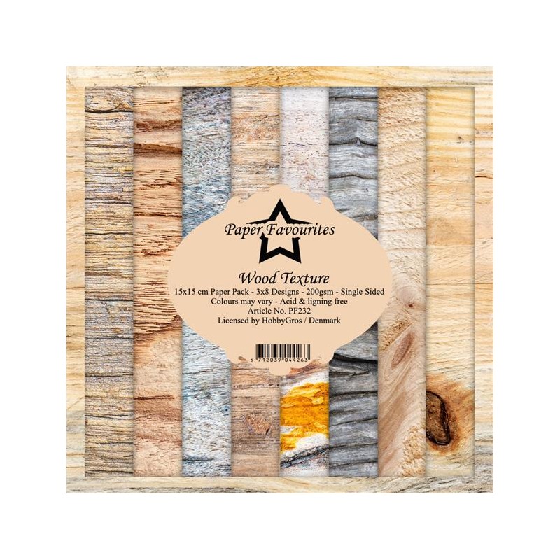 Paper Favourites Paper Pack "Wood Texture" PF232