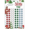 Craft Consortium It's Snome Time - Adhesive Enamel Dots
