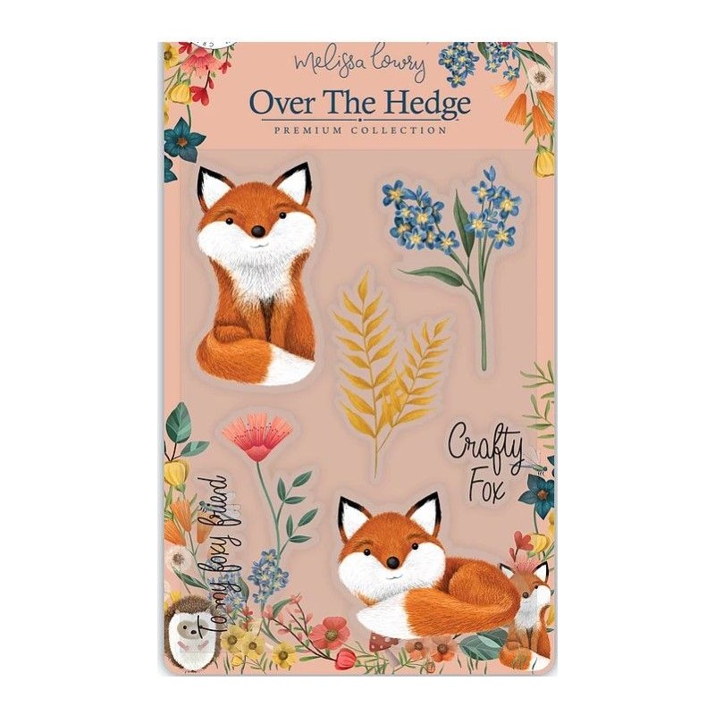 Craft Consortium Over the Hedge - Stamp Set - Henry the Fox :
