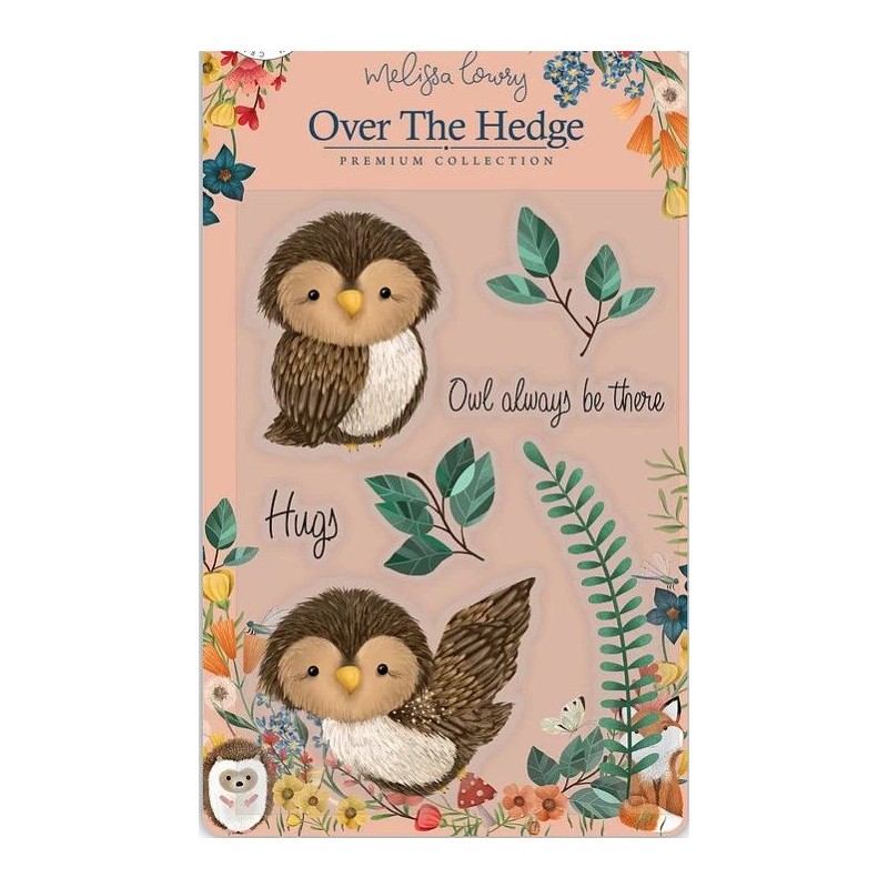 Craft Consortium Over the Hedge - Stamp Set - Olivia the Owl