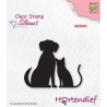 Nellie Snellen • Silhouet Clear Stamps Hartedief Series My Friends