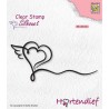 Nellie Snellen • Silhouet Clear Stamps Hartedief Series Hearts