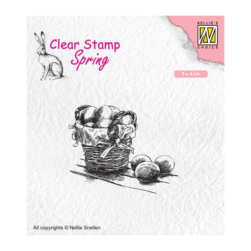 Nellie Snellen • Spring Clear Stamps Easter-Eggs