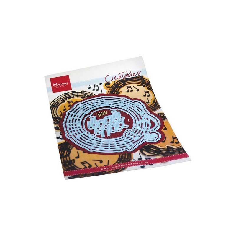 Marianne D Createable Music circle LR0785 110x160mm