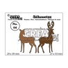 Crealies • Silhouetzz cutting die no.4 Deer