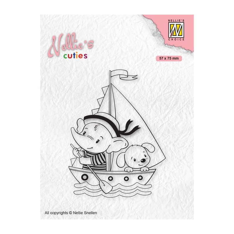 Nellie Snellen • Nellie's Cuties Clear Stamp Young Sailors