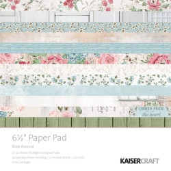 Kaisercraft paper pad  Rose...