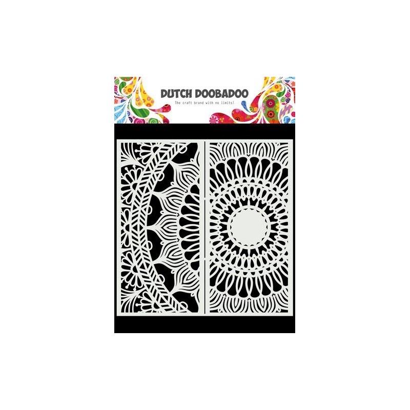 Dutch Doobadoo Dutch Mask Art Slimline Mandala 470.784.006 210x210mm