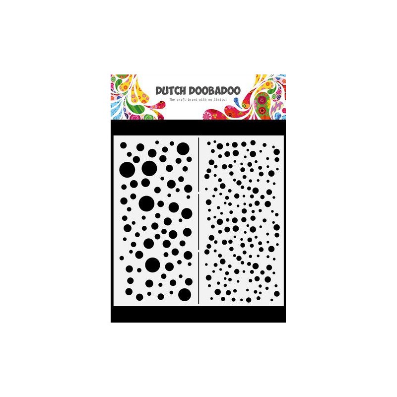 Dutch Doobadoo Mask Art Slimline Confetti 470.784.093 210x210mm