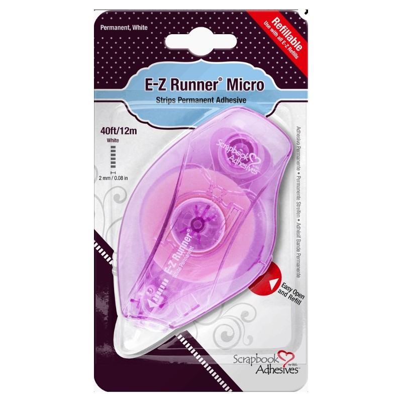 E-Z Runner® Refillable Micro Strips 2 mm/12m