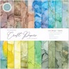 Craft Consortium The Essential Craft Papers 12x12 - Ink Drops - Earth