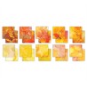 Craft Consortium The Essential Craft Papers - 6x6 - Ink Drops - Sunset