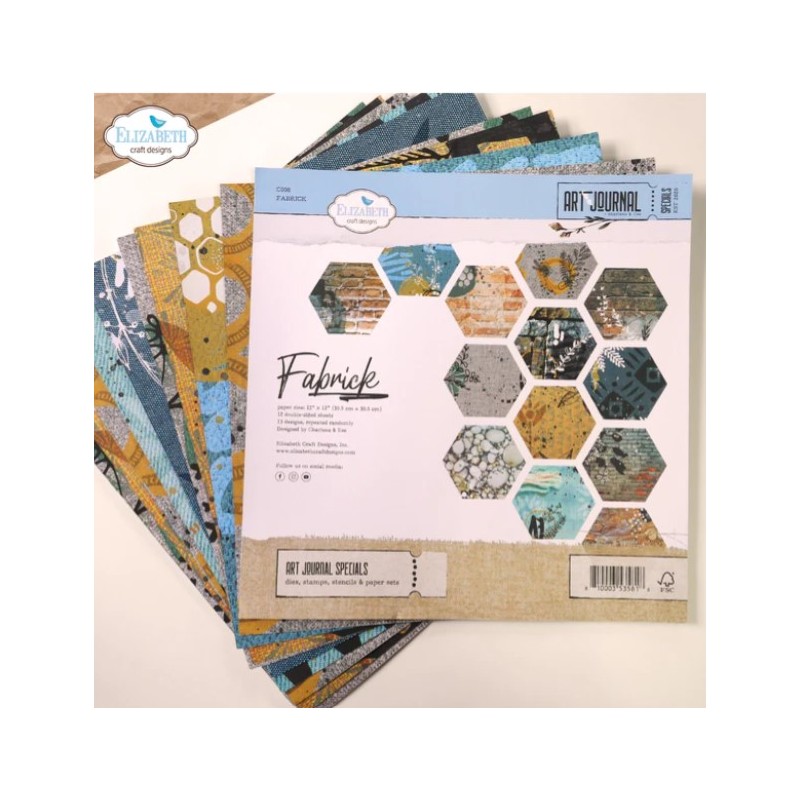 Elizabeth "Fabrick" Paperpack 12"x12"
