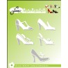By Lene - Cutting & Embossing Die - "Women Shoes" BLD1319