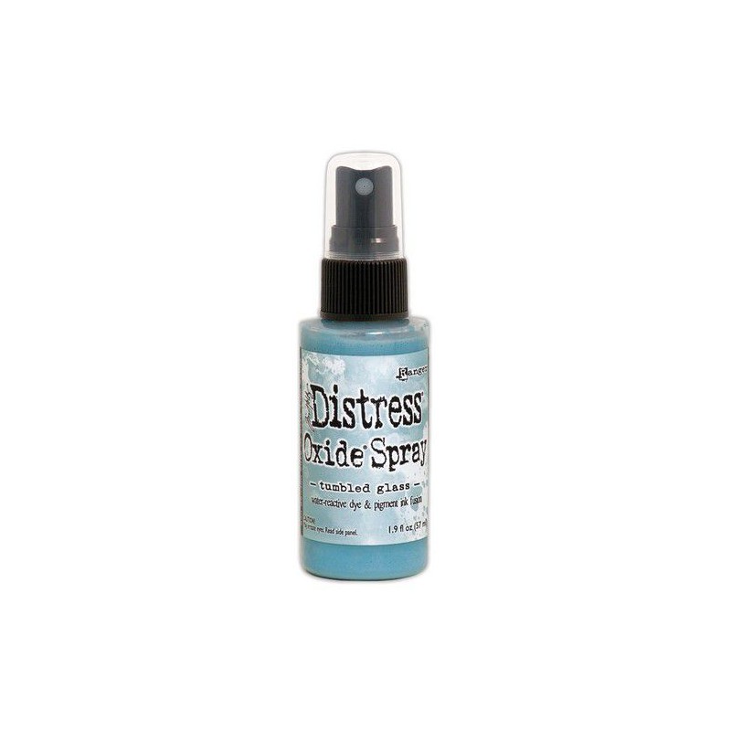 Ranger Distress "Oxide Spray" Tim Holtz  Tumbled glass