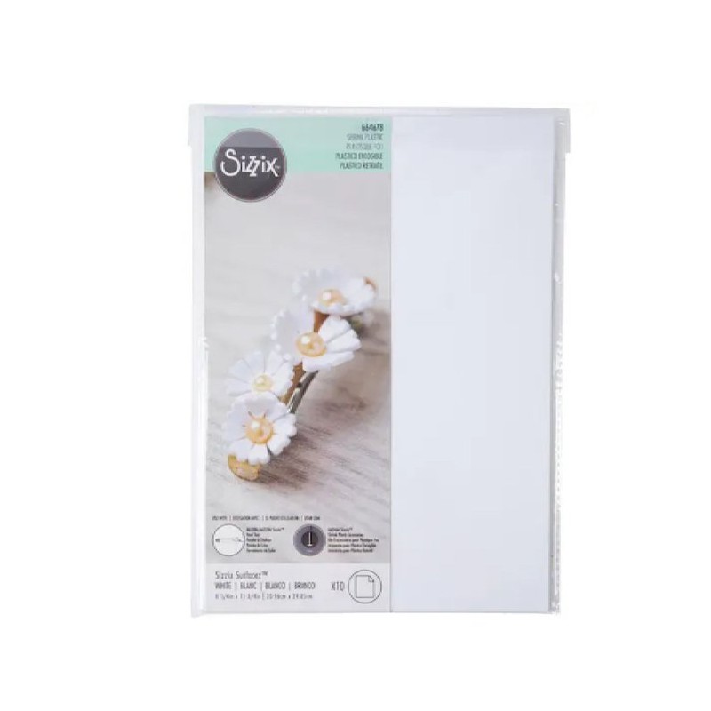 Sizzix • Surfacez Shrink Plastic 10PK (A4 White)