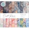 Craft Consortium The Essential Craft Papers 6x6 Inch Ink Drops - Dusk