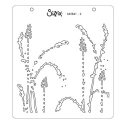 Sizzix • Layered Stencils Layered Wildflowers 4pcs